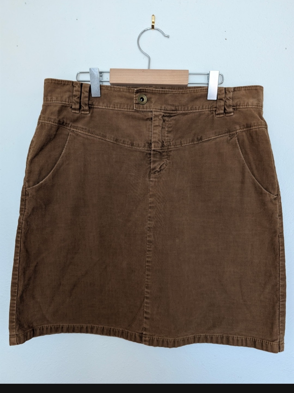 Marc O Polo Women's Brown Corduroy Skirt Size 34 European